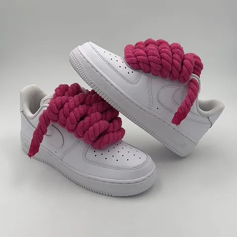 AIR FORCE WITH PINK ROPE LACES - RepKings