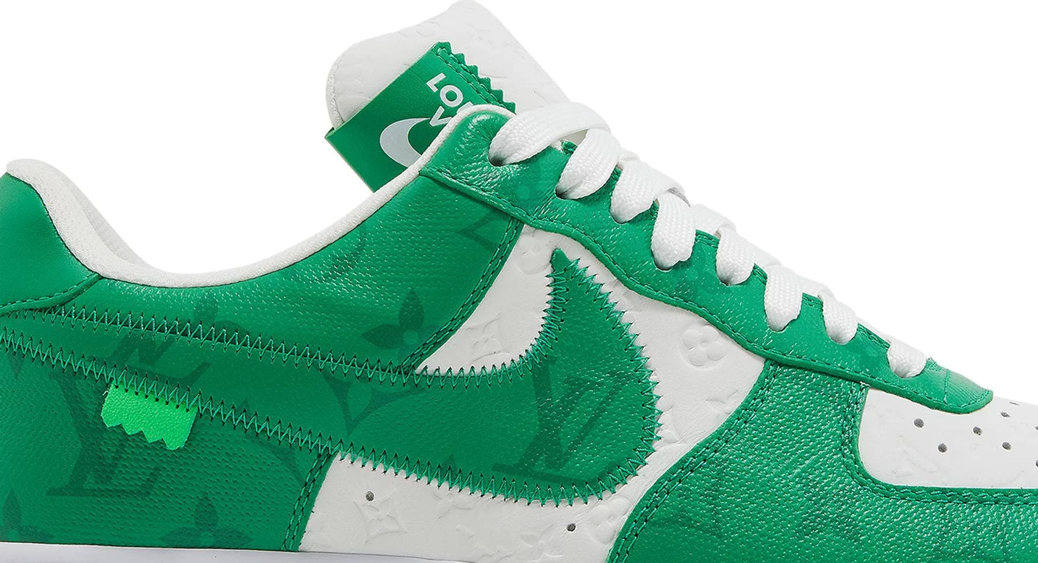 Louis Vuitton x Air Force 1 Low 'White Gym Green' Nike - RepKings