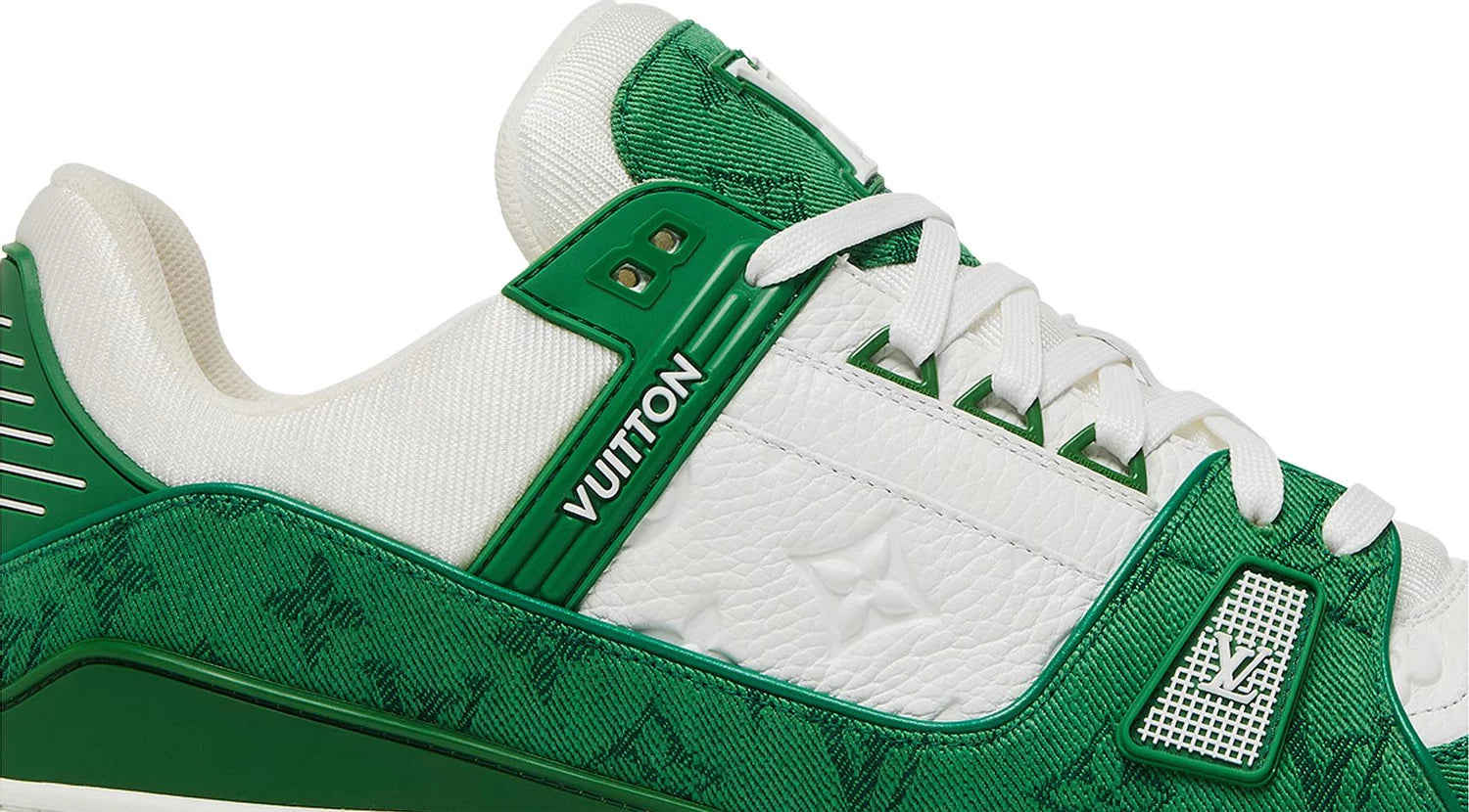 Louis Vuitton Trainer 'Green Monogram Denim' - RepKings