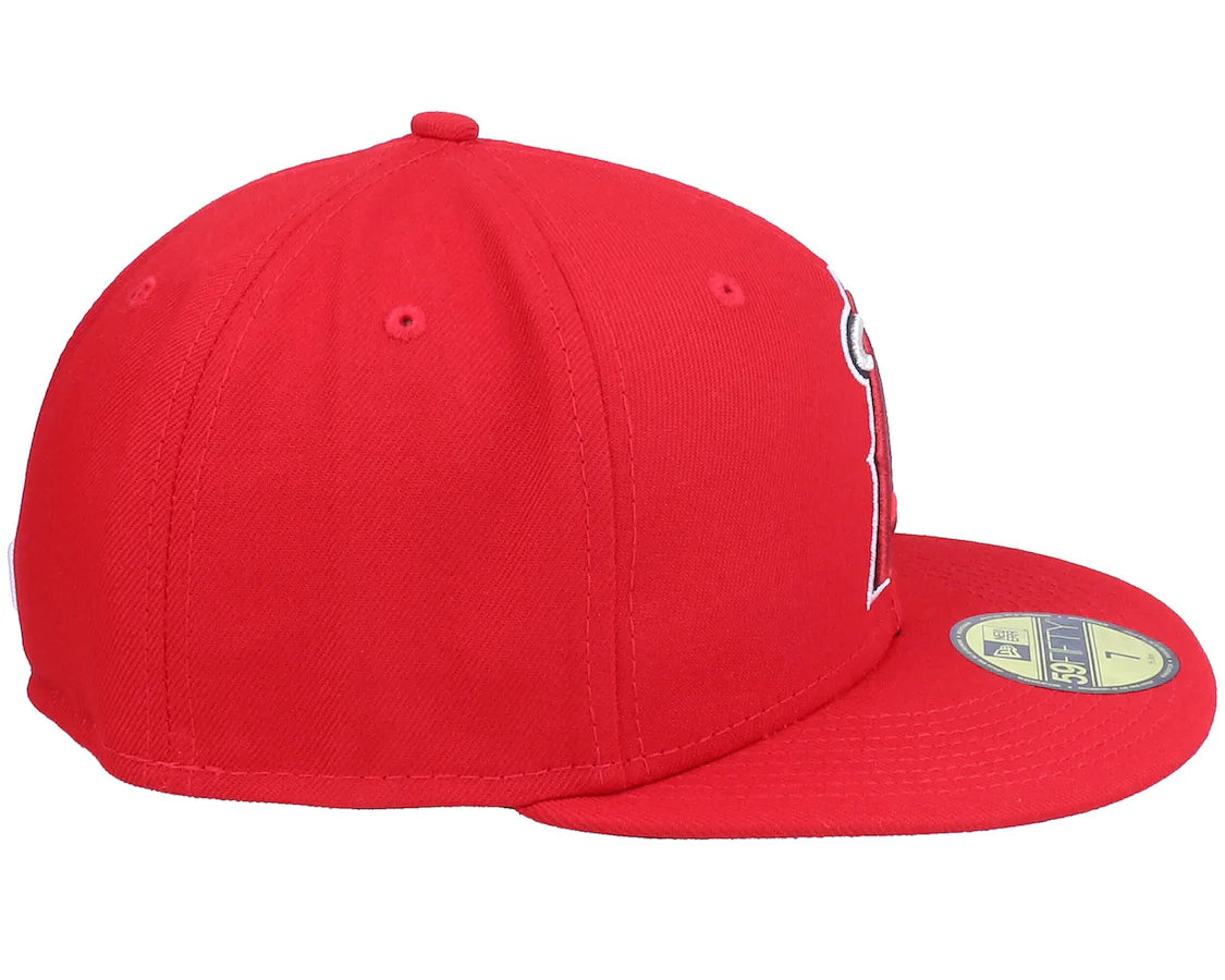 Los Angeles Angels Authentic On-Field 59Fifty Red Fitted Cap - New Era - RepKings