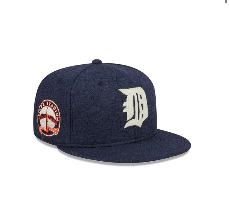 Detroit Tigers 59FIFTY MLB Cooperstown Navy Cap - RepKings
