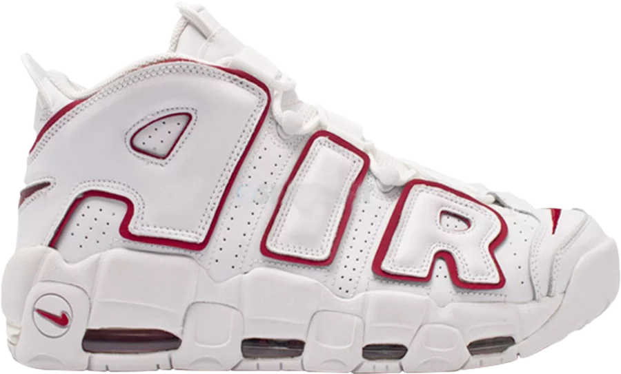 Air Max More Uptempo Red White - RepKings