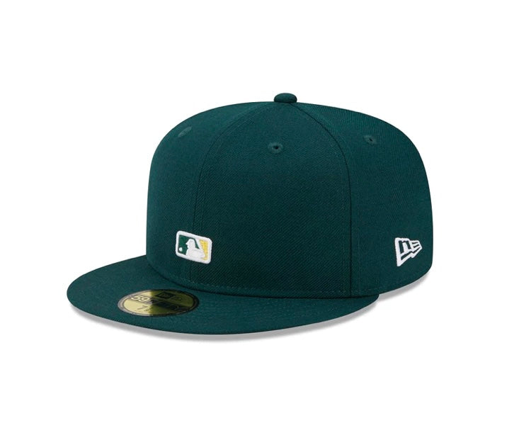 Oakland Athletics 59FIFTY MLB Reverse Logo Green Cap - RepKings