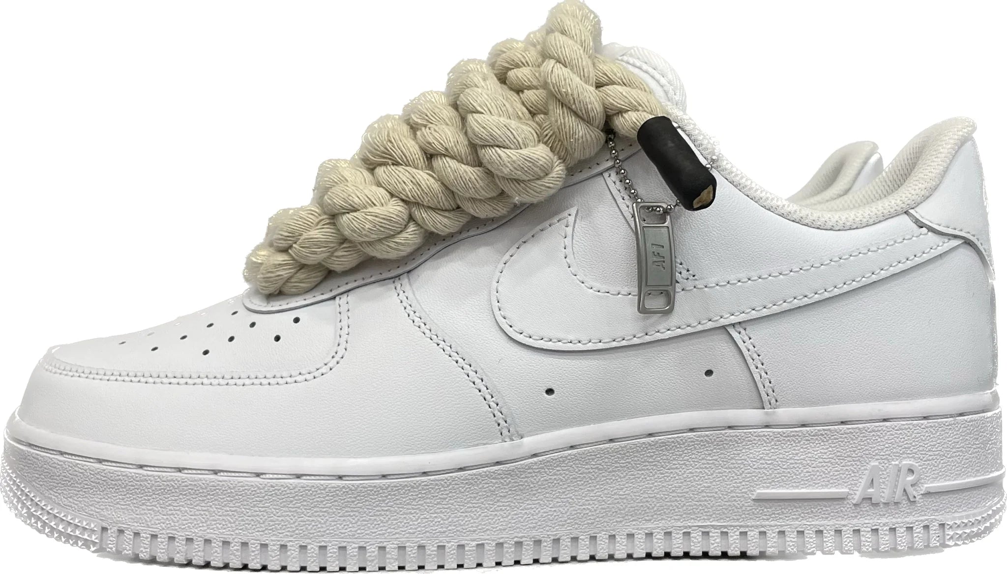 AIR FORCE WITH ROPE LACE WHITE - RepKings