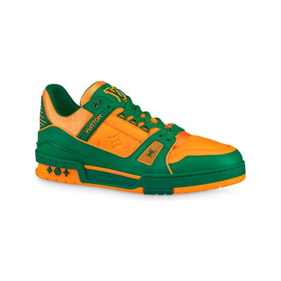 Green Orange Monogram Trainer - RepKings