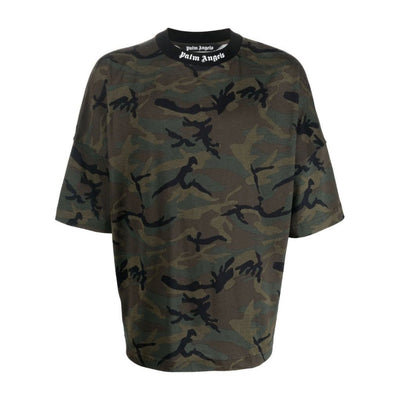 Logo-Band Camoflage Print T-Shirt - RepKings