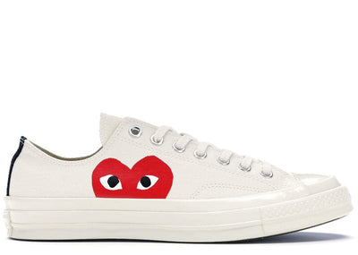 Comme des Garçons PLAY x Converse Chuck 70 Ox ‘White’ - RepKings