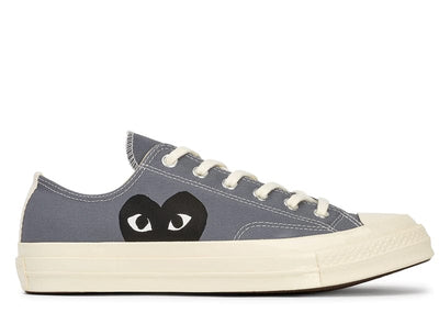 Converse Chuck 70 Low x ‘Comme des Garçons’ PLAY ‘Steel Grey’ - RepKings