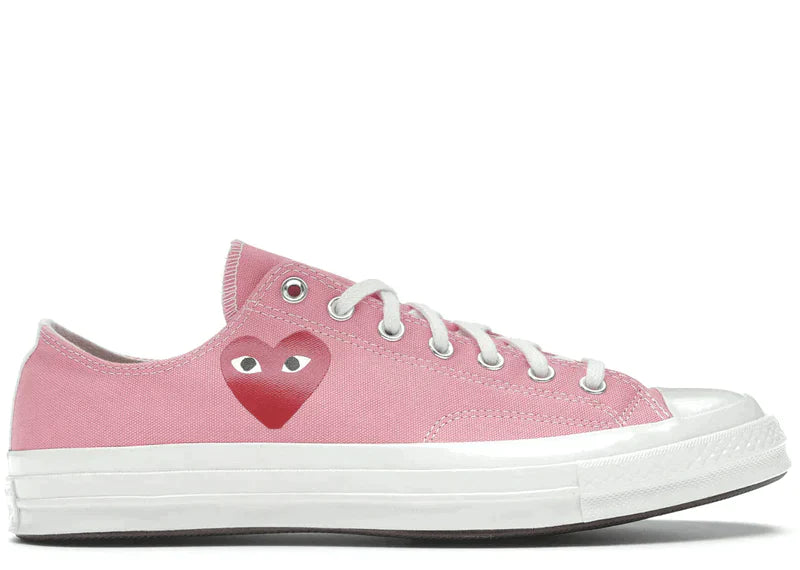 Converse Chuck Taylor All-Star 70 Ox Comme des Garcons Play Bright Pink - RepKings